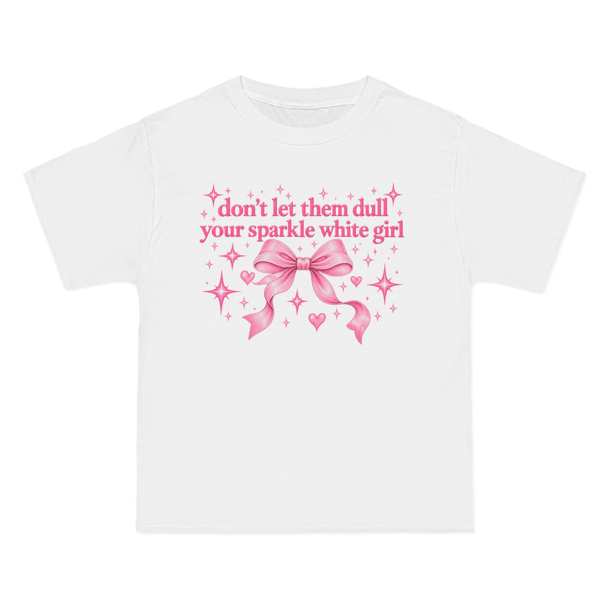 "don't let them dim your sparkle" tee
