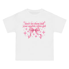 "don't let them dim your sparkle" tee